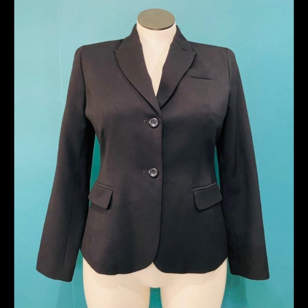 Pendleton Black 100% Wool Single Breasted Two But… - image 2